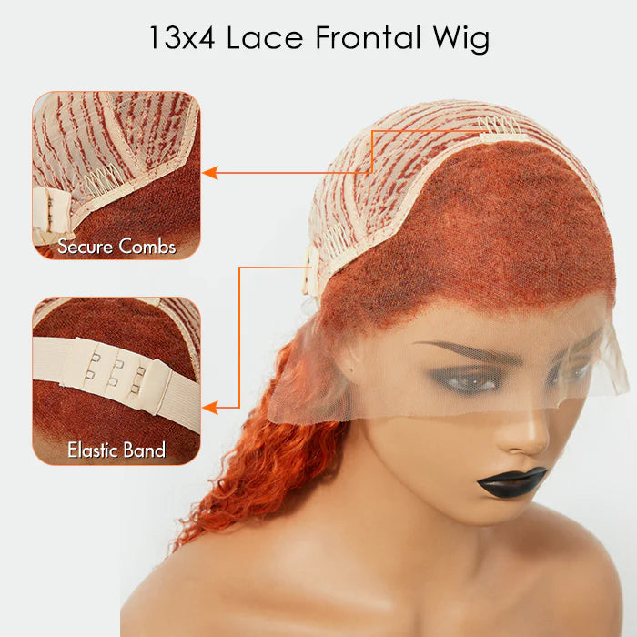 13x4 Ginger lace front wig