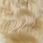 #613 LIGHTEST BLONDE BODY WAVY 10 PIECE CLIP IN EXTENSIONS