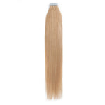 #27 STRAWBERRY BLONDE STRAIGHT TAPE IN REMY HAIR EXTENSIONS